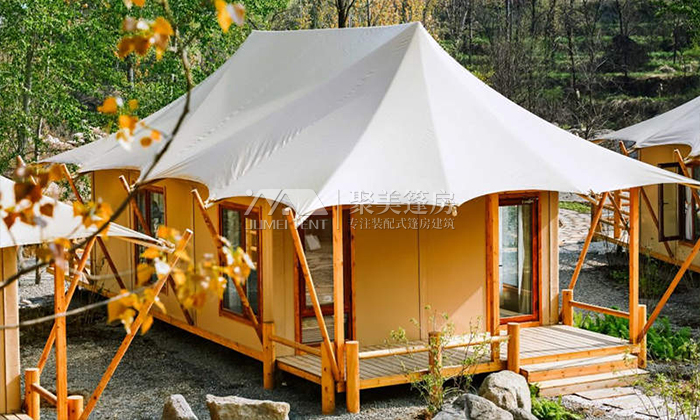 旅游营地度假村酒店帐篷-二房一厅帐篷酒店