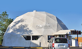球形穹顶餐厅篷房-半球形圆顶餐厅帐篷
